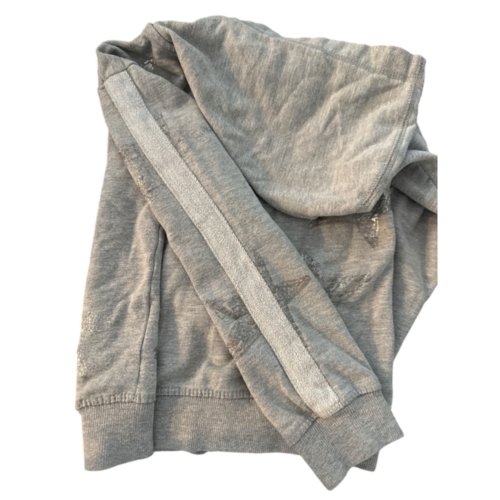 Diesel Hoodie Jacket M Grey Silver $130MSRP - Picture 6 of 7